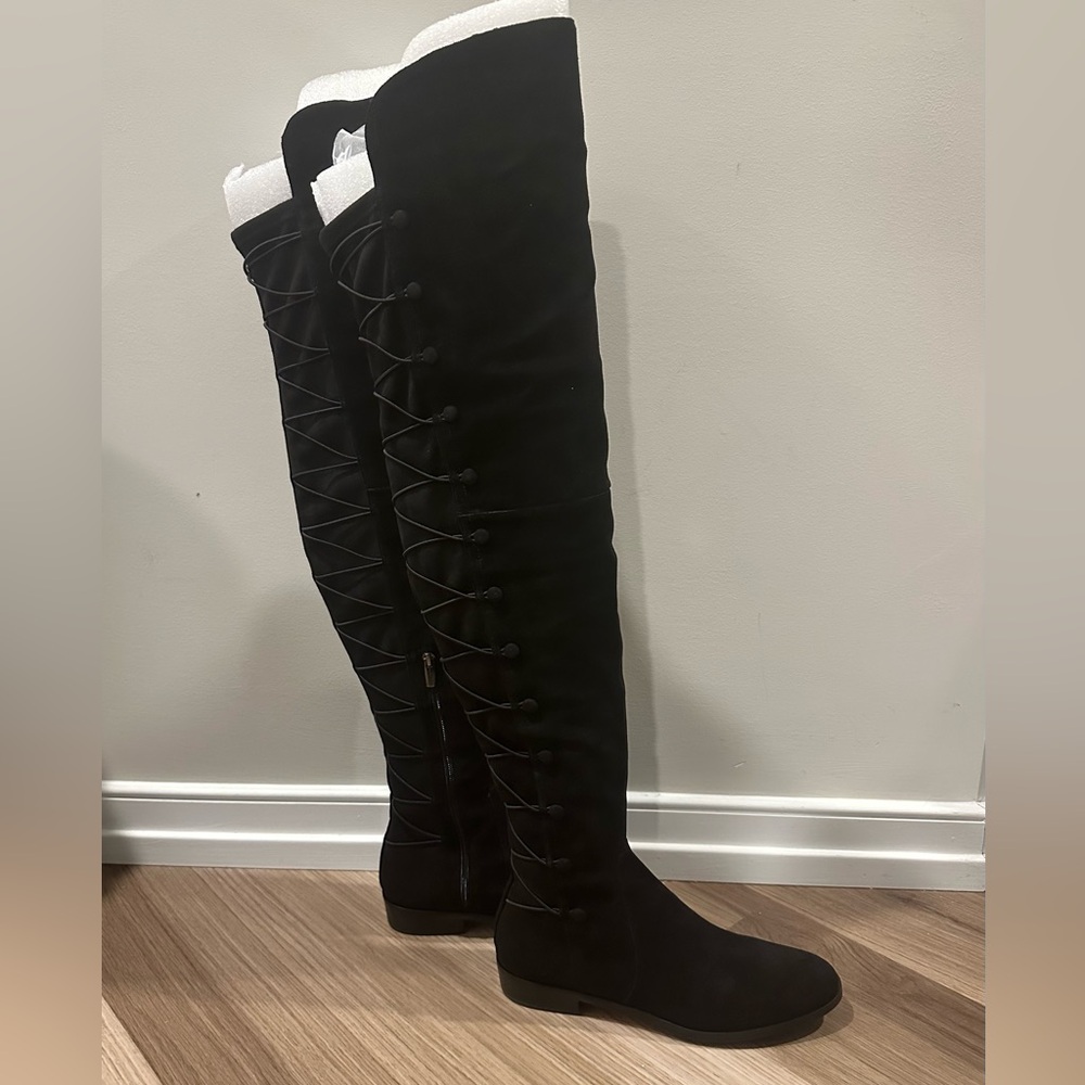 Women's Black Over-the-Knee Boots